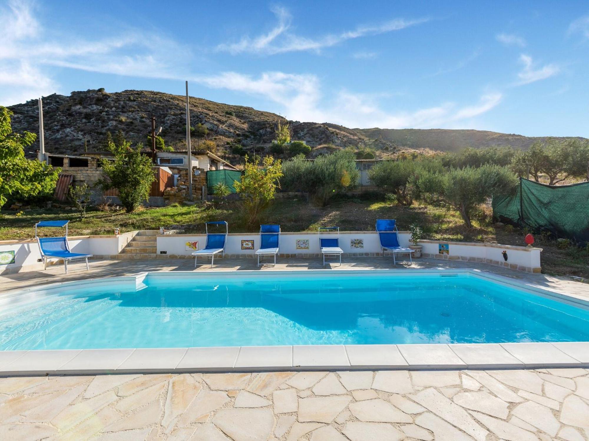 Ravishing Villa In Realmonte With Private Swimming Pool Kültér fotó